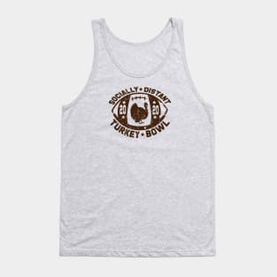 Socially Distant Turkey Bowl Tank Top